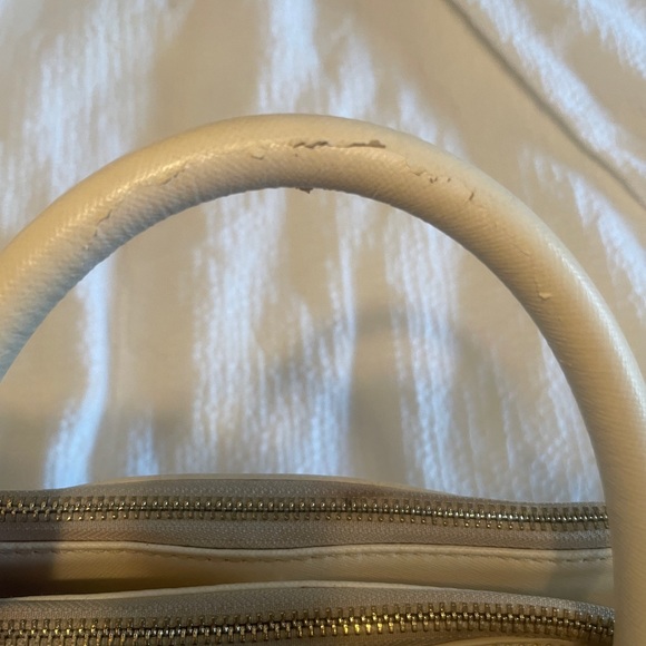 Tory Burch Robinson Perforated Double Zip Tote Bag - Picture 8 of 11